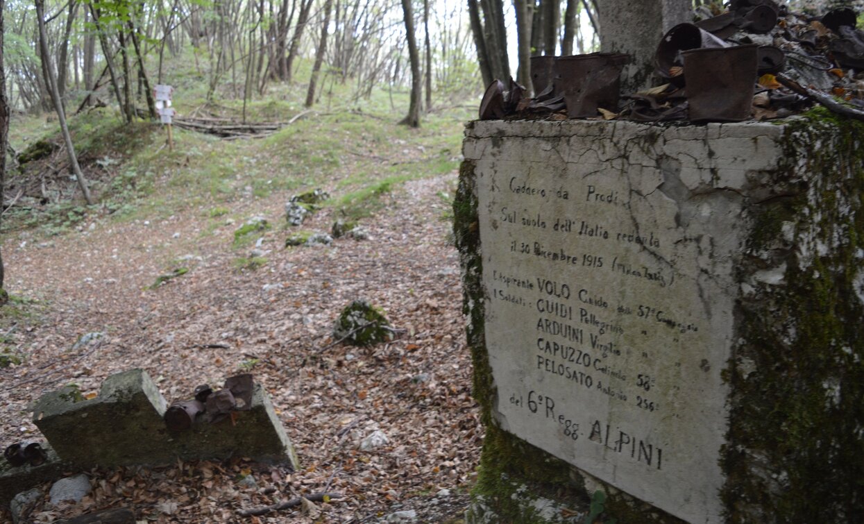 Great War testimonies on the path to Dosso Alto | © A. Pizzato - montagnadiviaggi.it, Garda Trentino