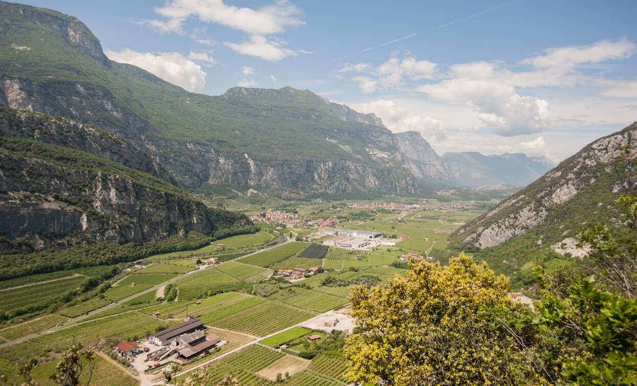 The Sarca Valley, seen from the "Teacher's route" | © Archivio APT Garda Trentino, Garda Trentino 