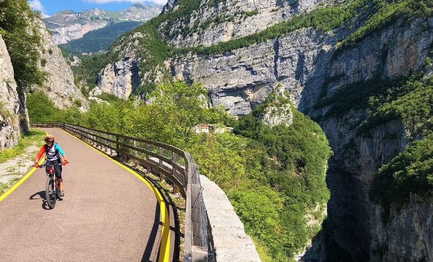 Limarò cycle path | © Archivio Garda Trentino (ph. Uli Stanciu), North Lake Garda Trentino 