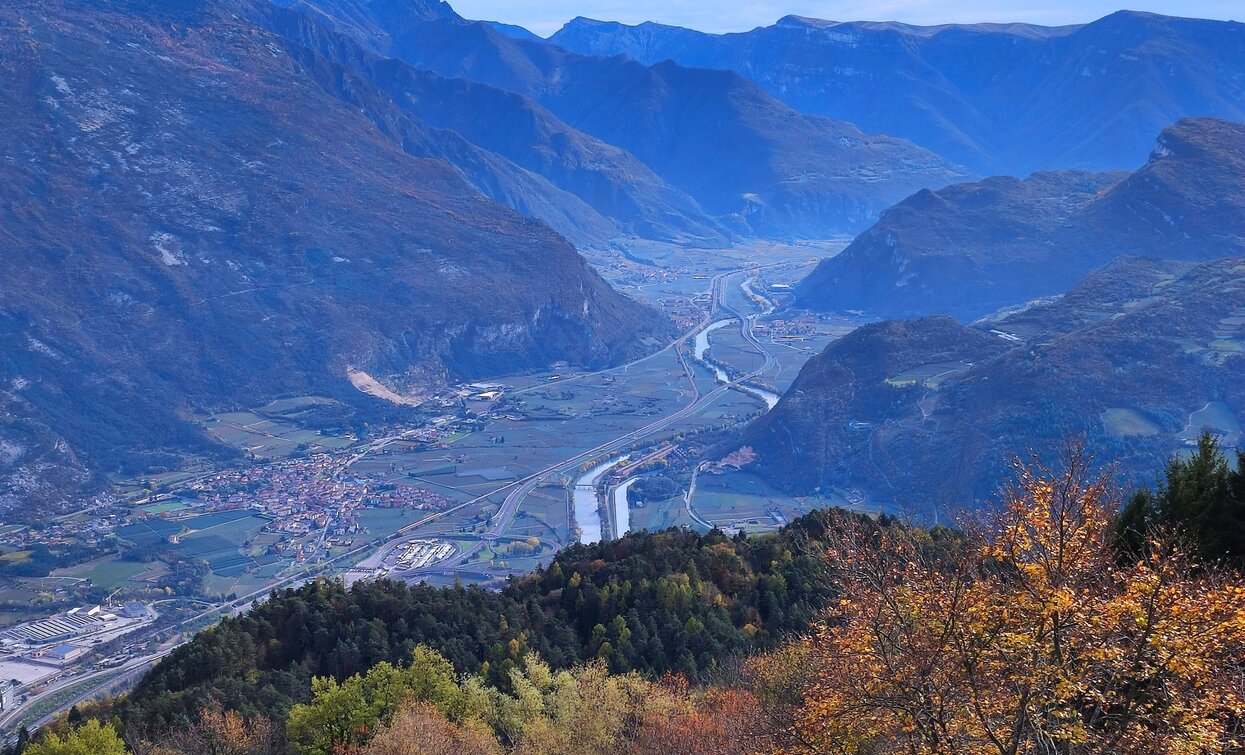 Vista Vallagarina 1. Etappe San Rocco | © ApT Rovereto Vallagarina Monte Baldo - Prodotto Outdoor, Rovereto Vallagarina e Monte Baldo