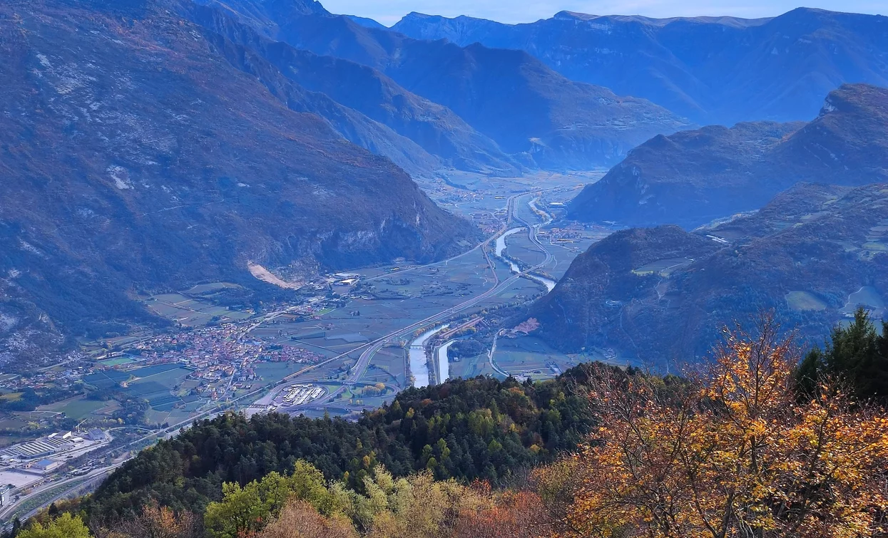 Vallagarina view 1st stage San Rocco | © ApT Rovereto Vallagarina Monte Baldo - Prodotto Outdoor, APT Rovereto Vallagarina Monte Baldo