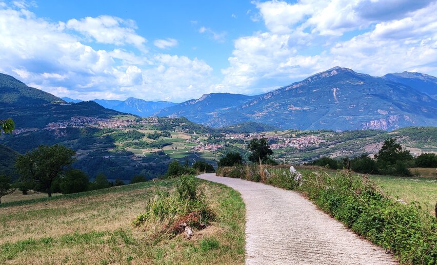 Aussicht Saccone 5. Etappe San Rocco | © ApT Rovereto Vallagarina Monte Baldo, Rovereto Vallagarina e Monte Baldo
