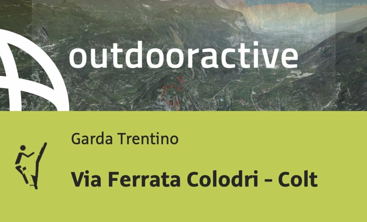 via ferrata al Lago di Garda: Via Ferrata Colodri - Colt | © Outdooractive – Flyover Videos