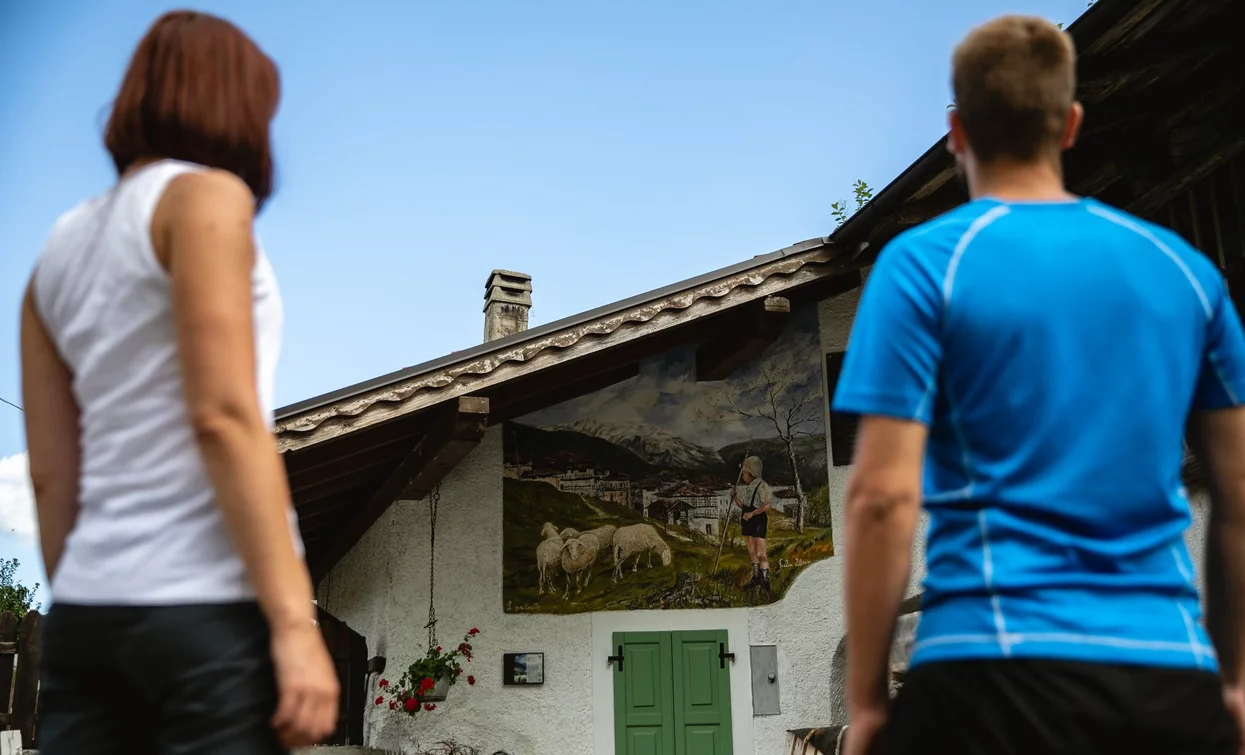 Murales von Balbido | © Fototeca Trentino Sviluppo foto di A. Russolo, Garda Trentino 