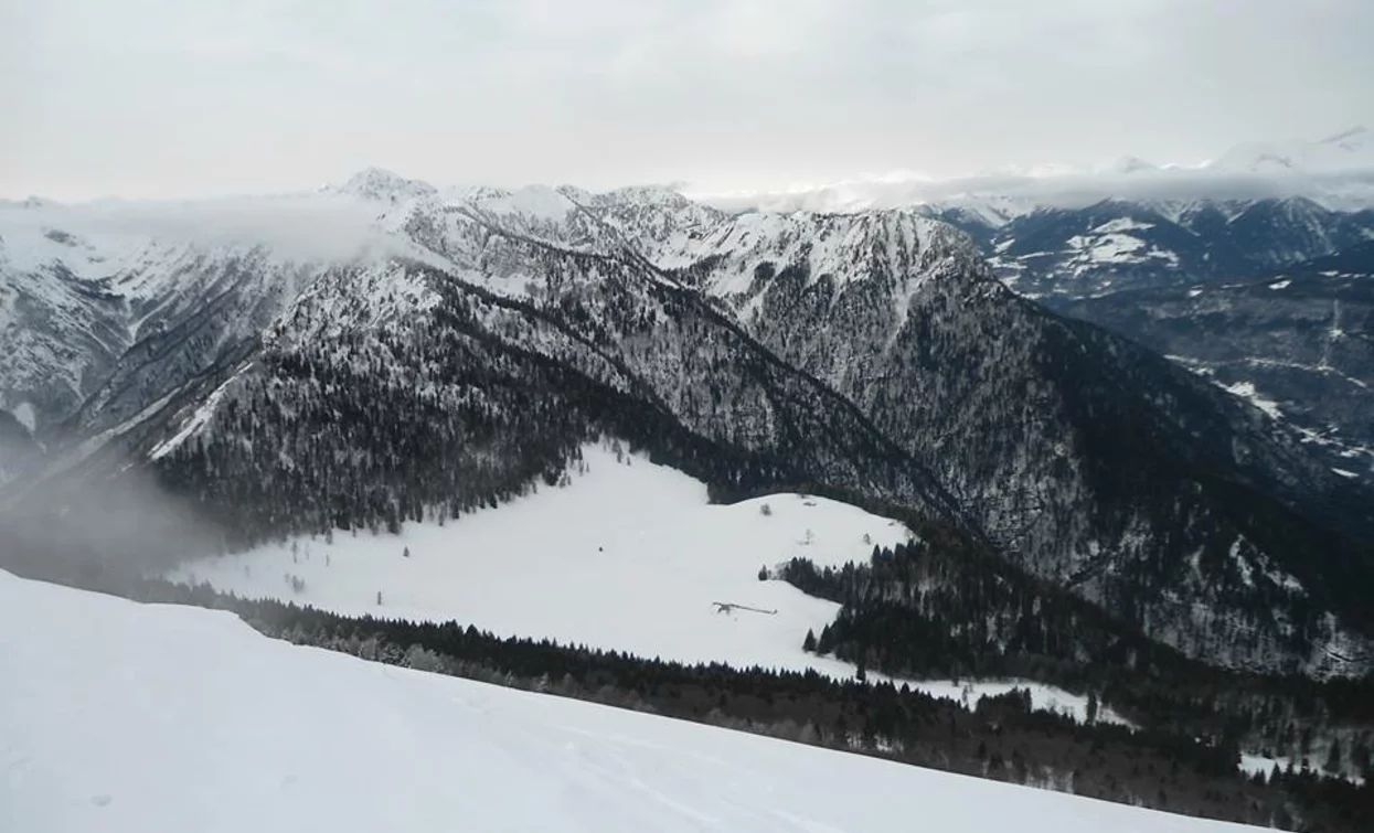 Panorama von Malga Stabio | © APT Terme di Comano Dolomiti di Brenta, Garda Trentino 