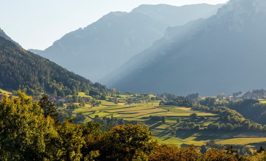 Ai piedi del Monte Casale