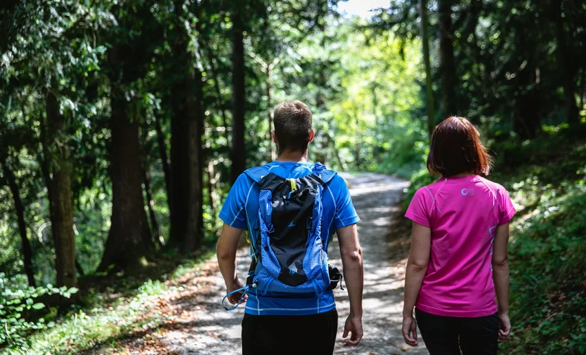 Camminare nel bosco | © Fototeca Trentino Sviluppo foto di A. Russolo, Garda Trentino 