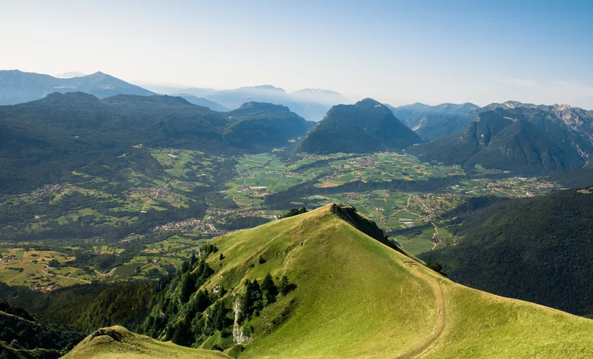 Panoramica dal Monte Valandro | © Samuele Guetti, Garda Trentino 