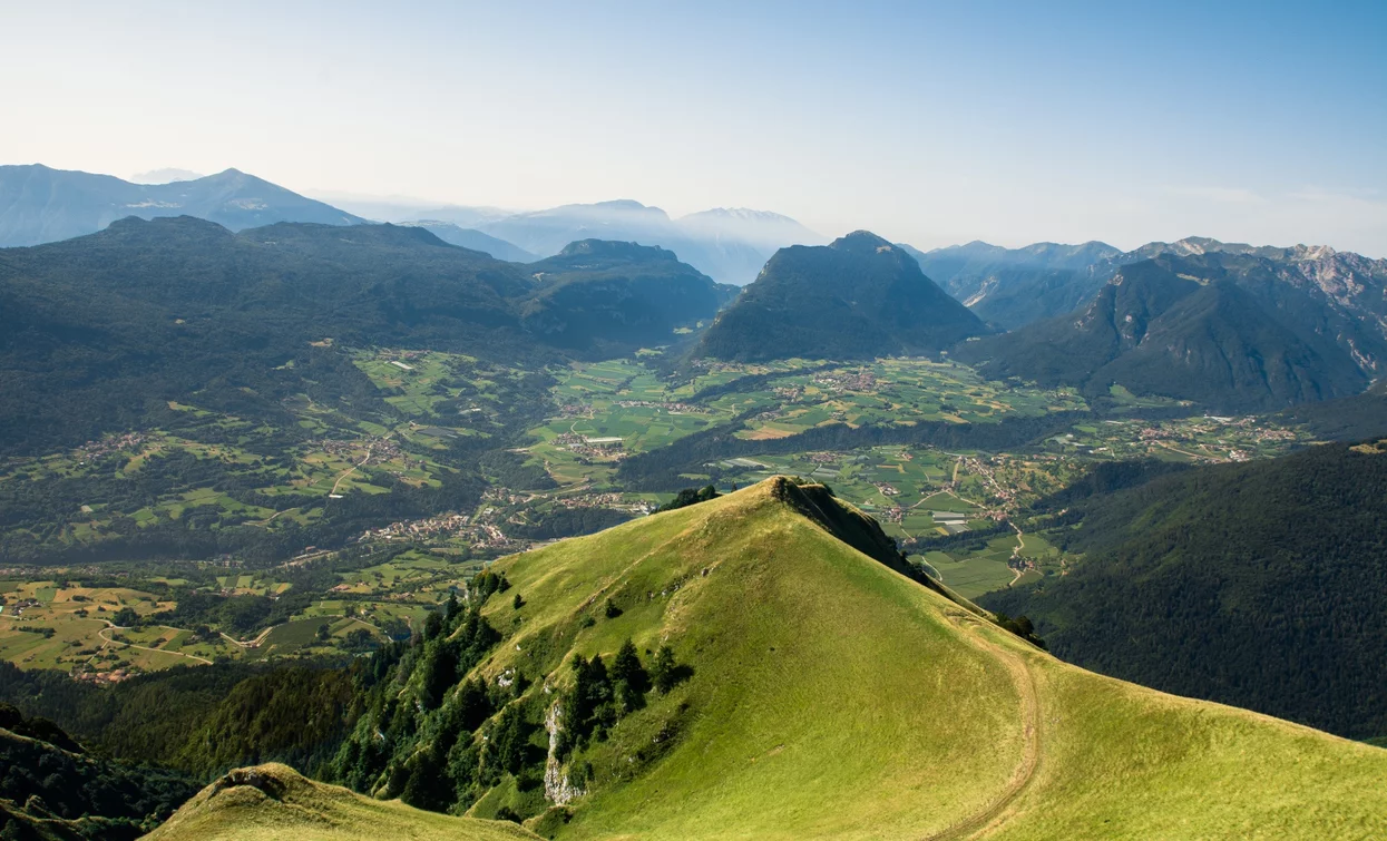 Overview from Monte Valandro | © Samuele Guetti, Garda Trentino 