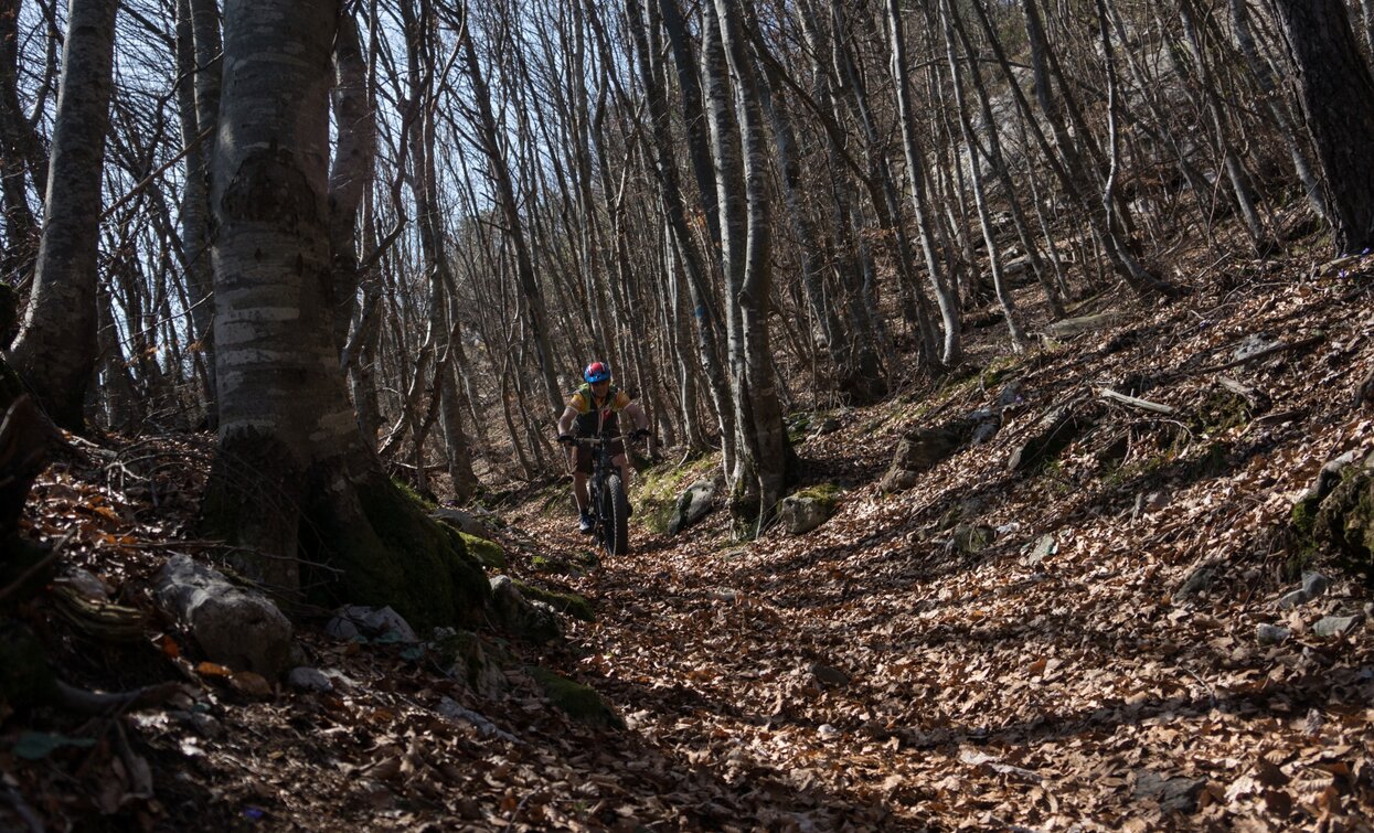 Una parte della discesa (San Giovanni al Monte) | © M. Giacomello , Garda Trentino 