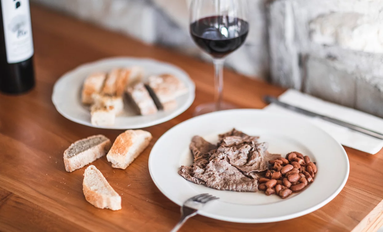 Carne Salada and Beans - Lake Garda