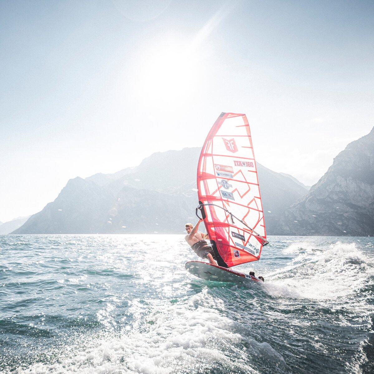 Windsurfer Blue Vesma Top