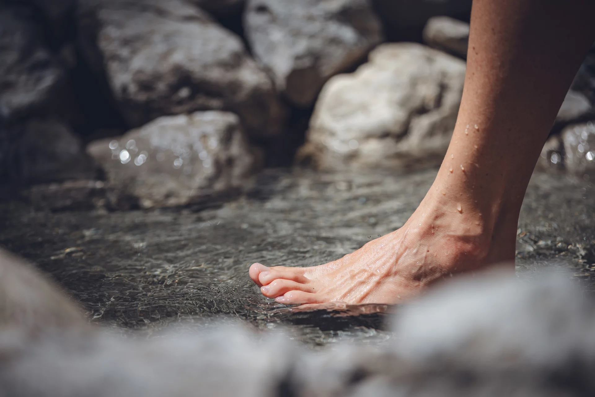 Barefoot trail Fata Gavardina Ledro Lake Garda