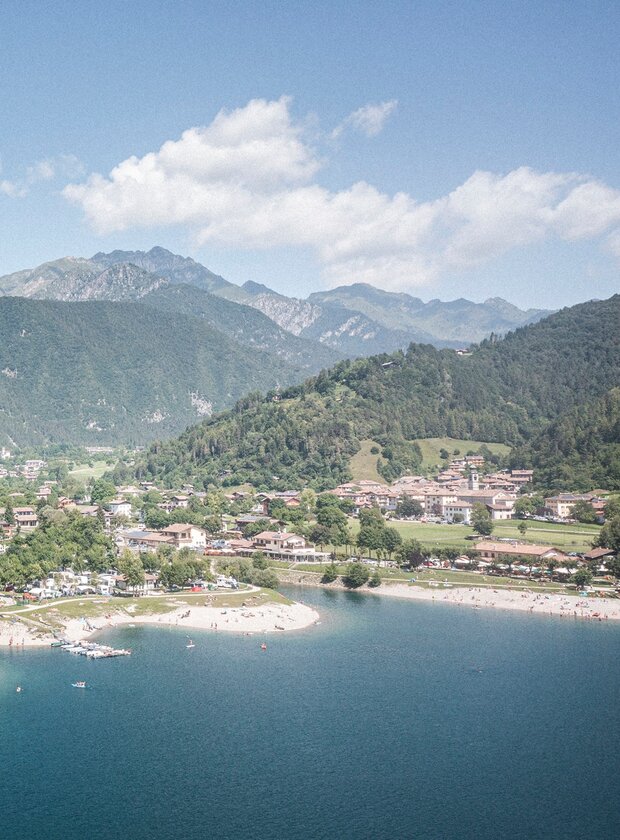 Panorama Lake Ledro - Lake Garda