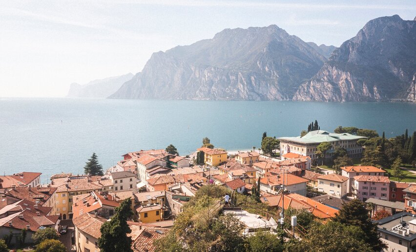 Flea market in Torbole sul Garda