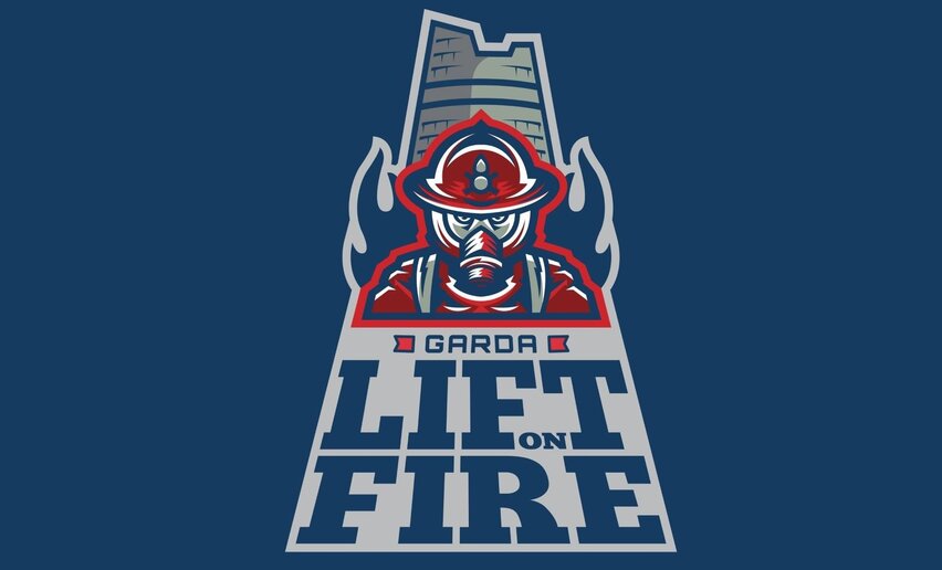Garda Lift On Fire