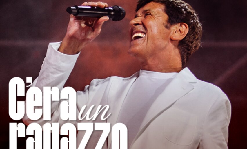Gianni Morandi live in Torbole sul Garda