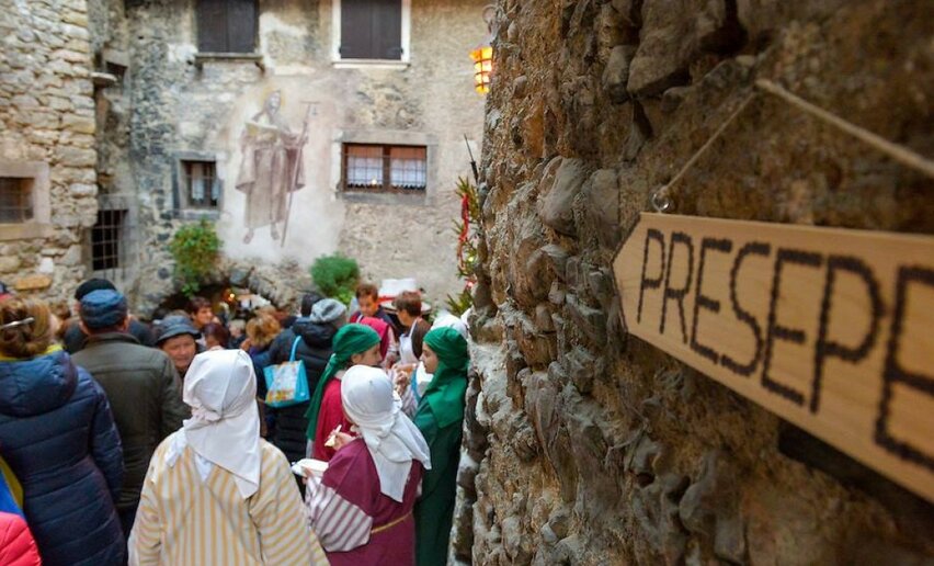 Il presepe vivente nel borgo