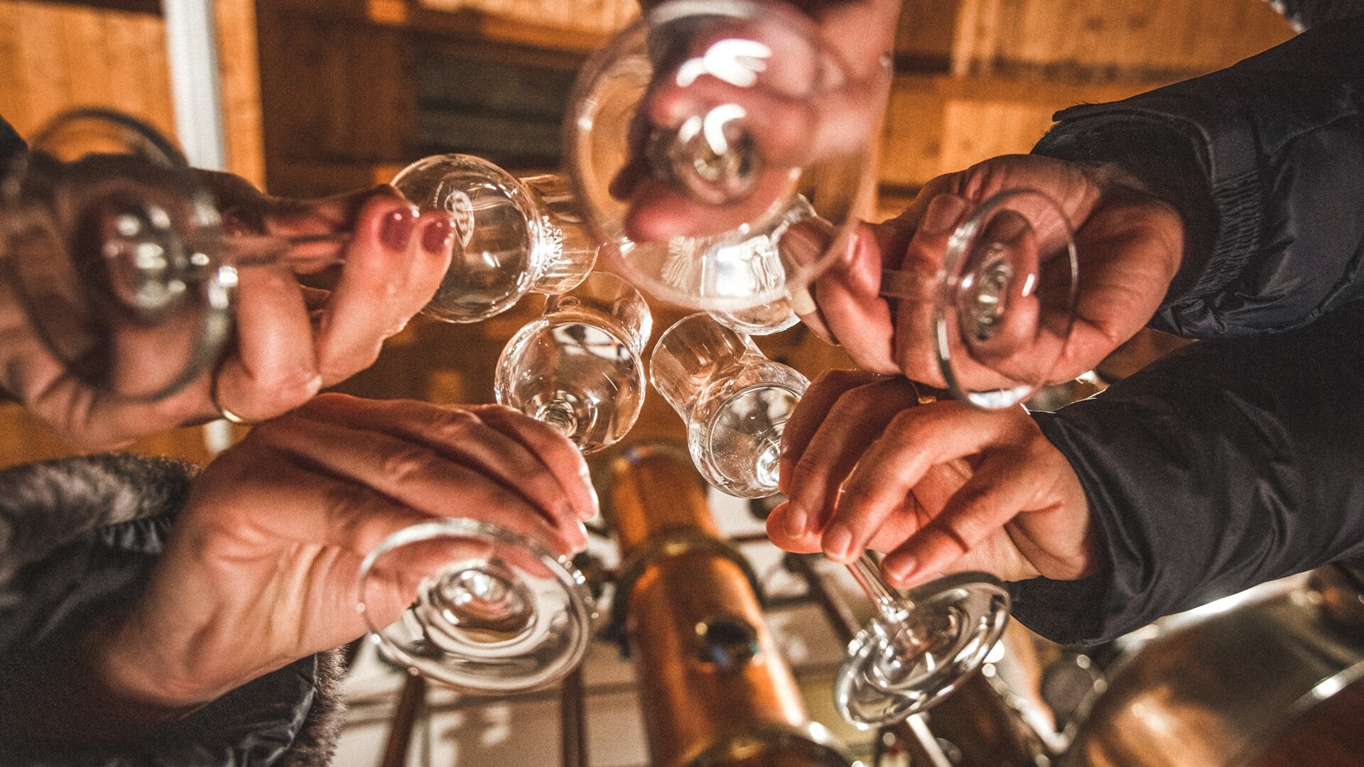 Night of burning stills Santa Massenza - Lake Garda