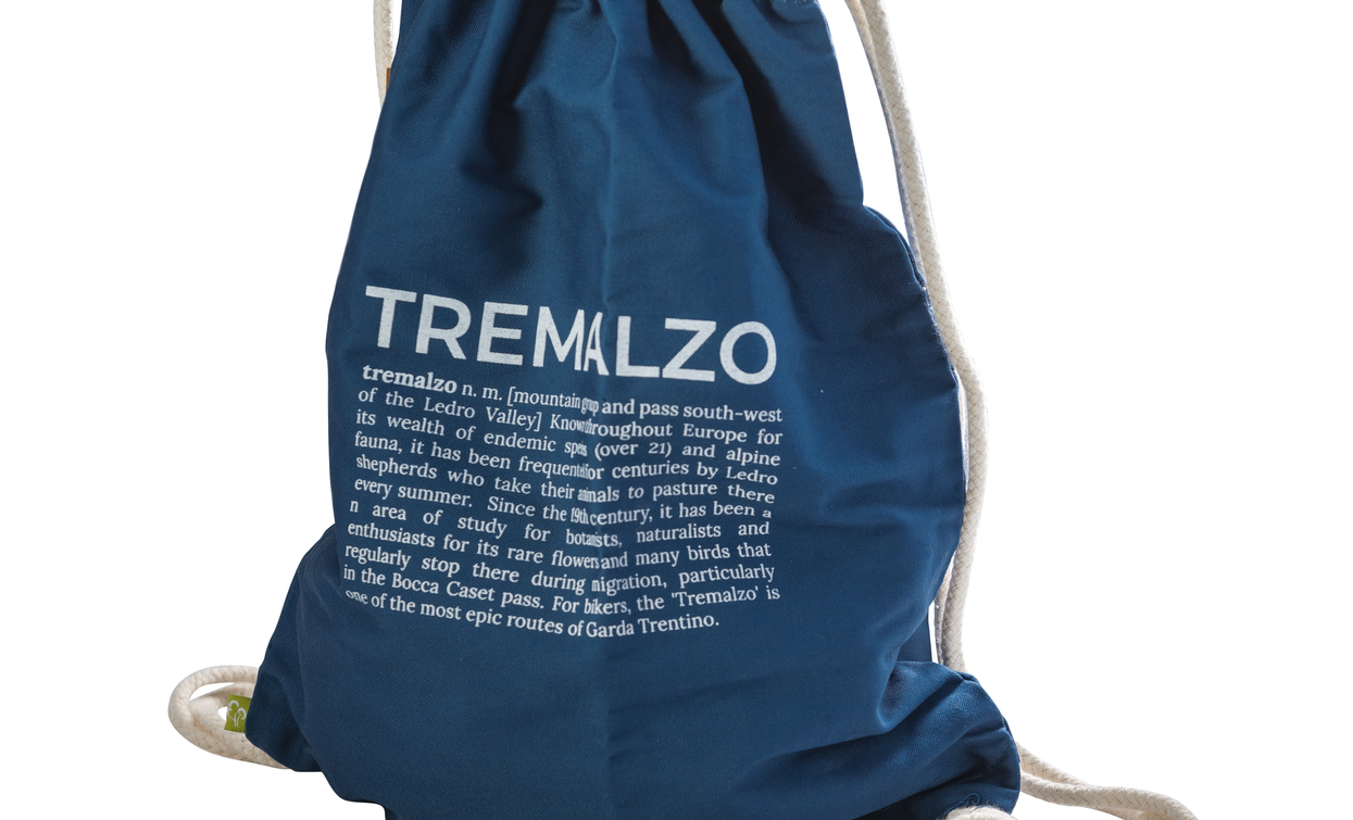 Sacca Tremalzo blu petrolio - Garda Trentino